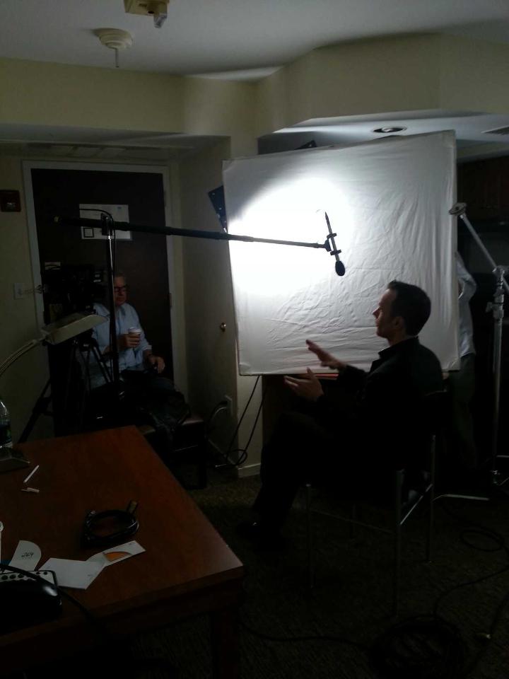 Mark Lund interviewed for an upcoming ESPN 30 for 30 documentary.
