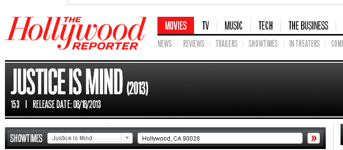 Our listing went up on The Hollywood Reporter this week.