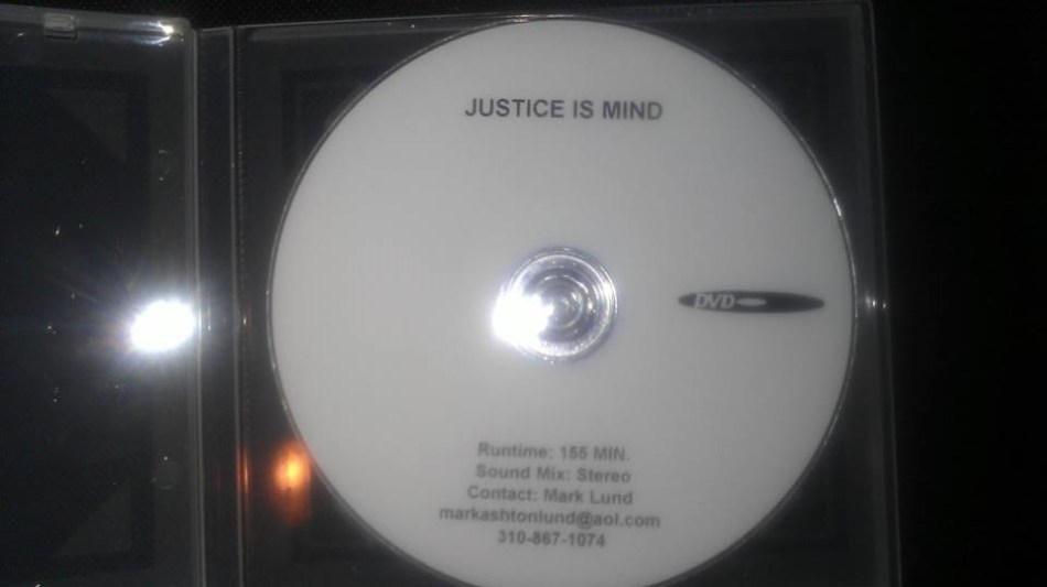 The exhibition DVDs of Justice Is Mind.