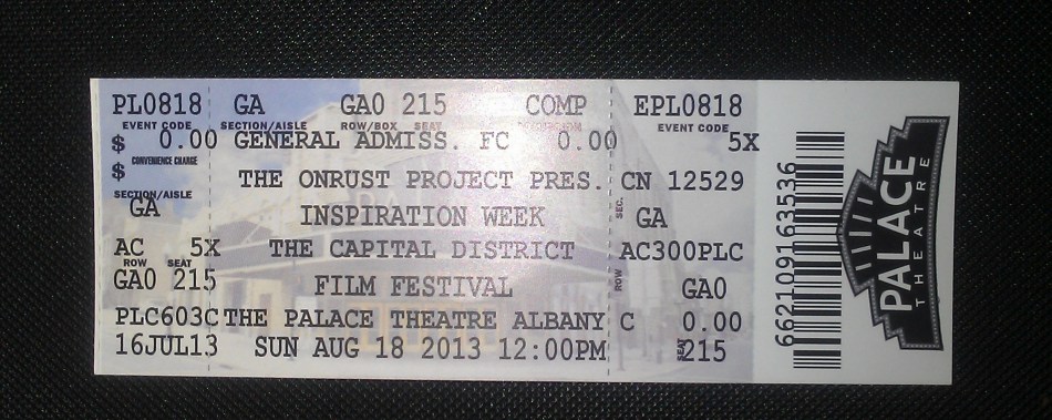 Justice Is Mind - The Capital District Film Festival - August 18, 2013.