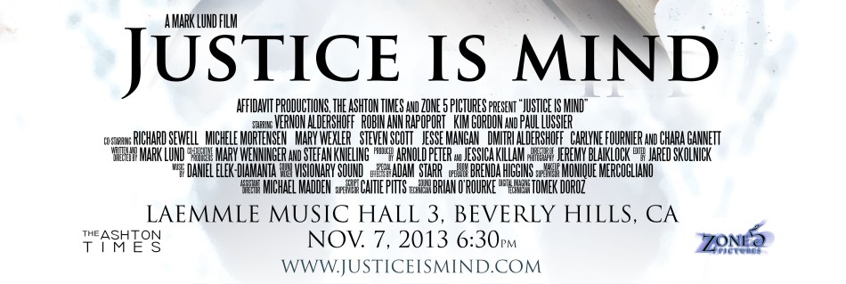 Justice Is Mind - Beverly Hills - November 7 V2