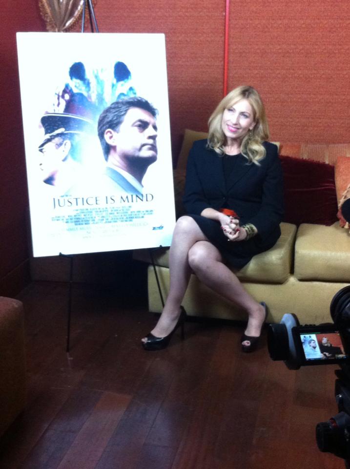 Actress and former IP attorney Denise Grayson talks about relates Justice Is Mind.