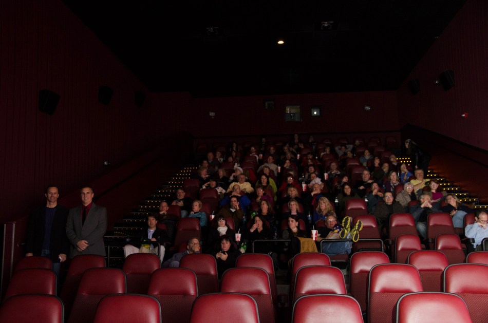 Mark Lund and Paul Lussier (far left) at the NH Premiere.
