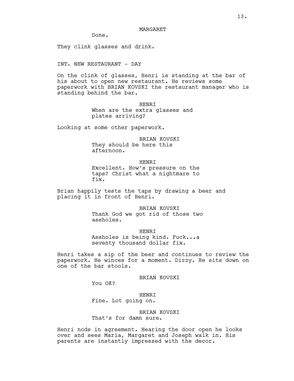 That scene in the script.
