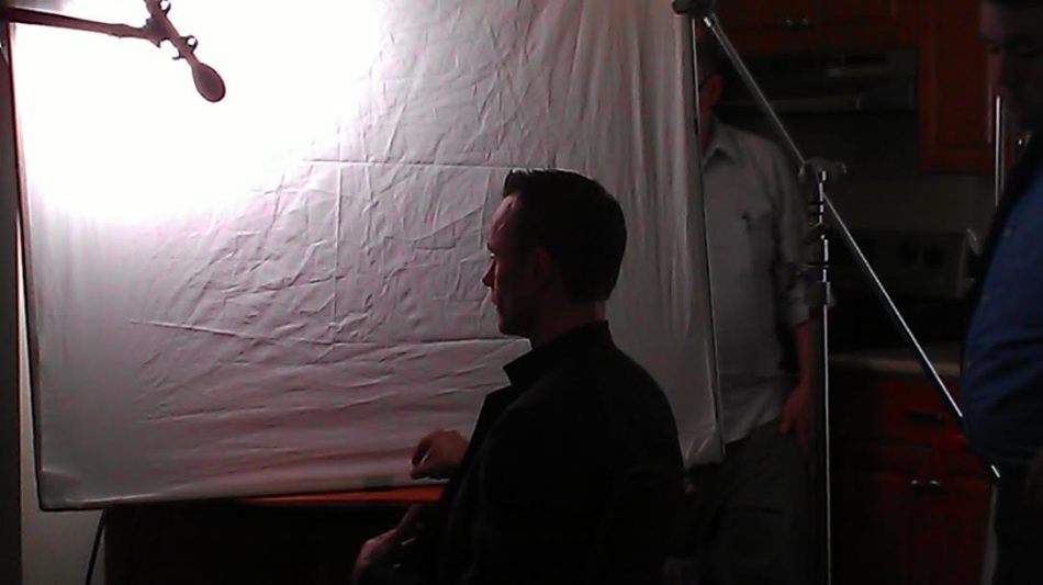 The taping of ESPN's The Price of Gold last April.