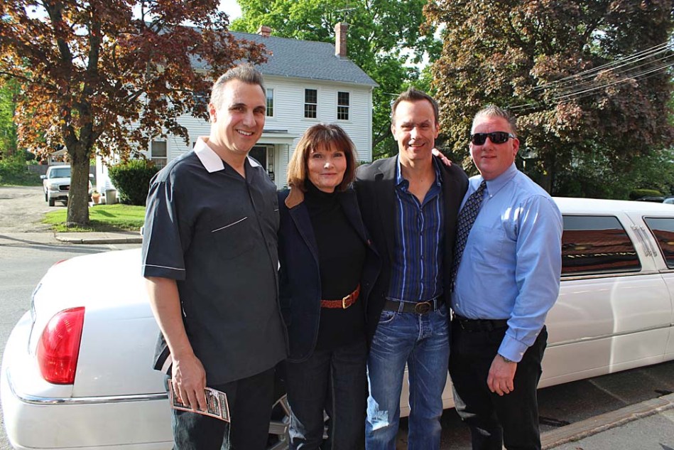 Paul Lussier, Mary Wexler, Mark Lund and Bob Leveilee at The Elm in Millbury.