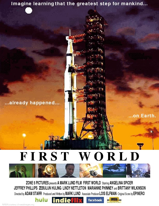 One of the original First World posters in 2007. Sales on Amazon have surged over the last few months.