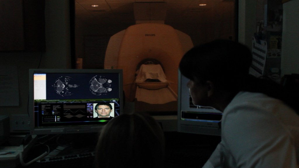 In Justice Is Mind mind reading technology finds a a defendant on trial for a double murder he doesn't remember committing. 