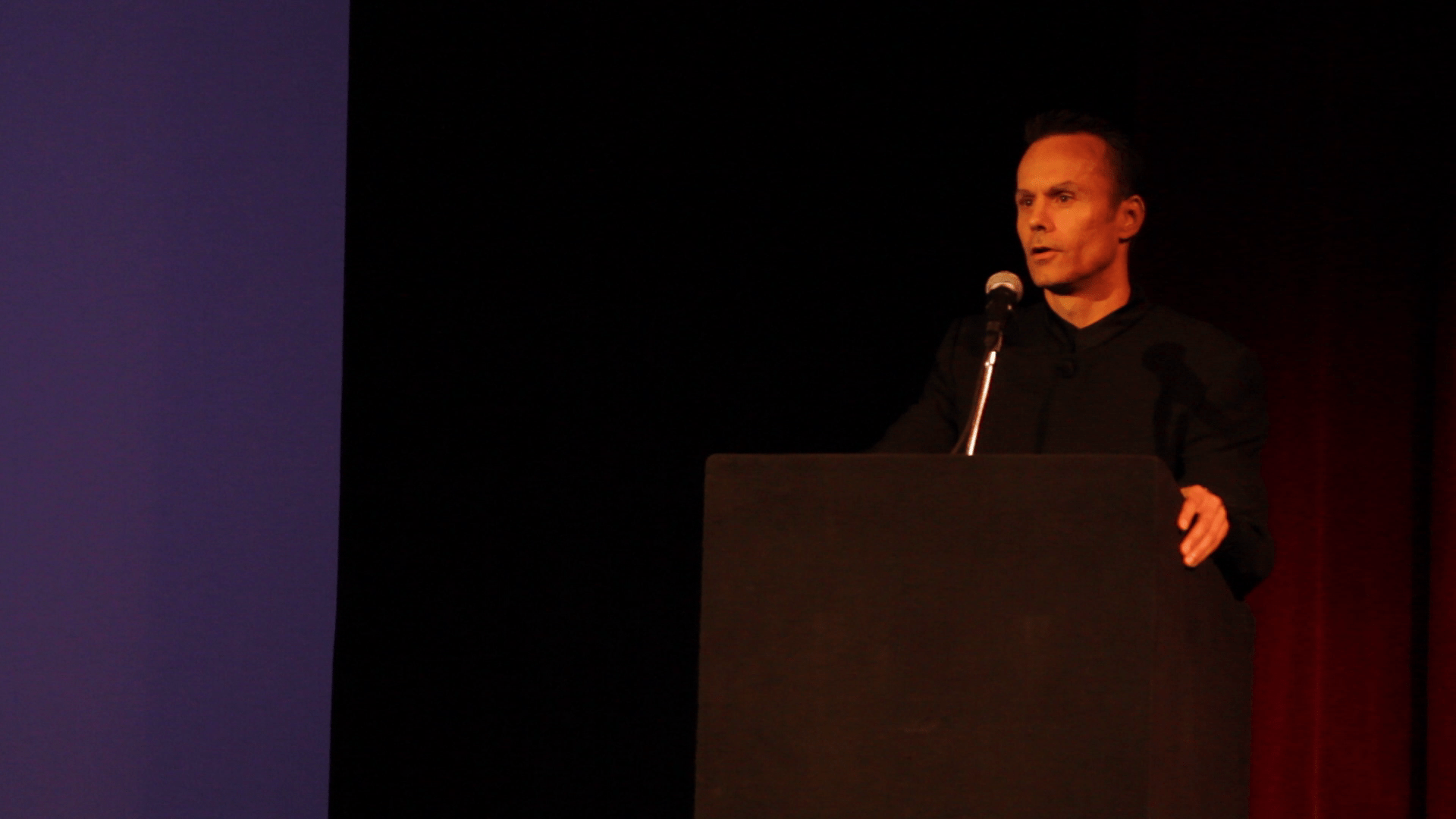 The start of the film